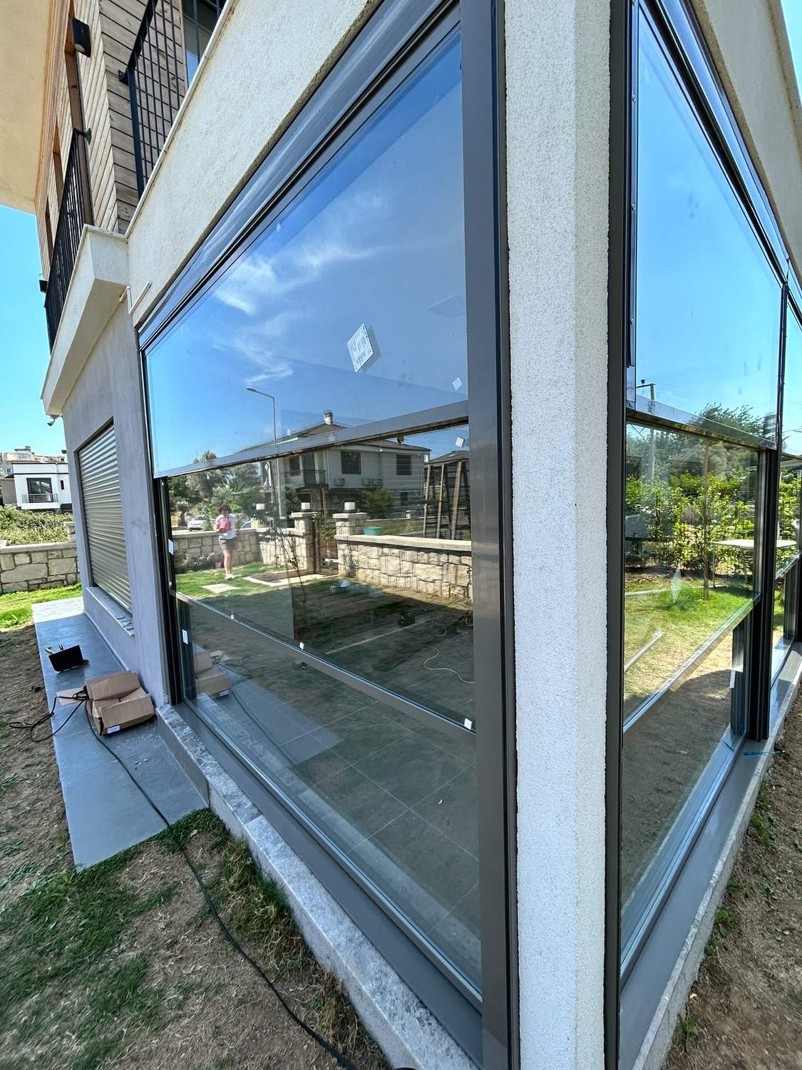 Sürme cam · köşe cephe